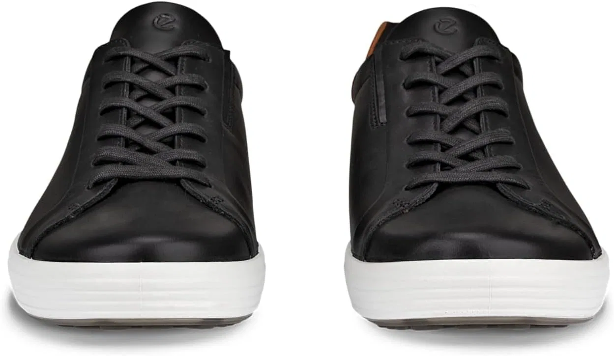 Мужские низкие кроссовки ECCO Soft 7, Black — фото 2