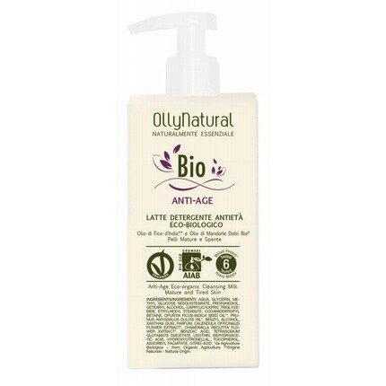 

OLLYNATURAL VISO BIO ANTI-AGE 200 МЛ МОЮЩЕЕ СРЕДСТВО ДЛЯ ЛАТТЕ