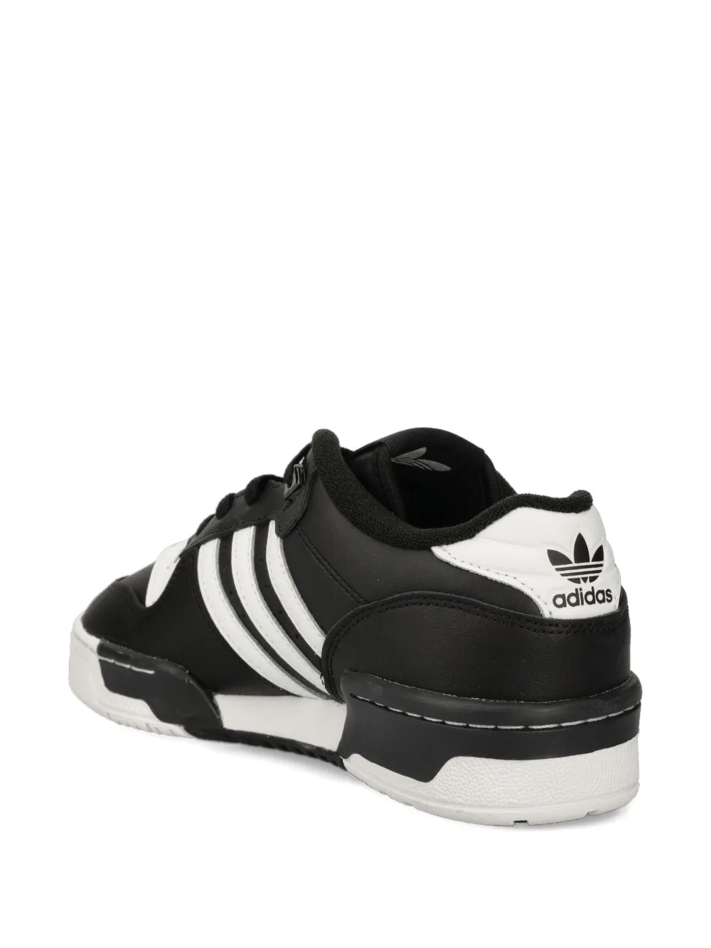 Кроссовки Rivalry с тремя полосками и низким верхом adidas, черный — фото 4
