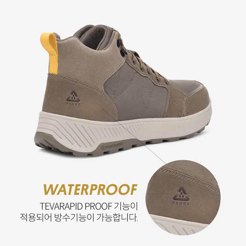 Мужские ботинки Elwood Mid RP от Teva, цвета Taupe — фото 4