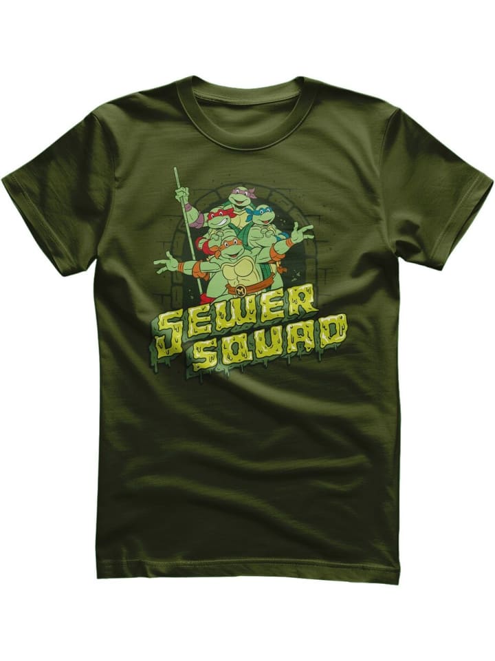 

Teenage Mutant Ninja Turtles Футболка "Sewer Squad T-Shirt" зеленого цвета, Зеленый, Teenage Mutant Ninja Turtles Футболка "Sewer Squad T-Shirt" зеленого цвета