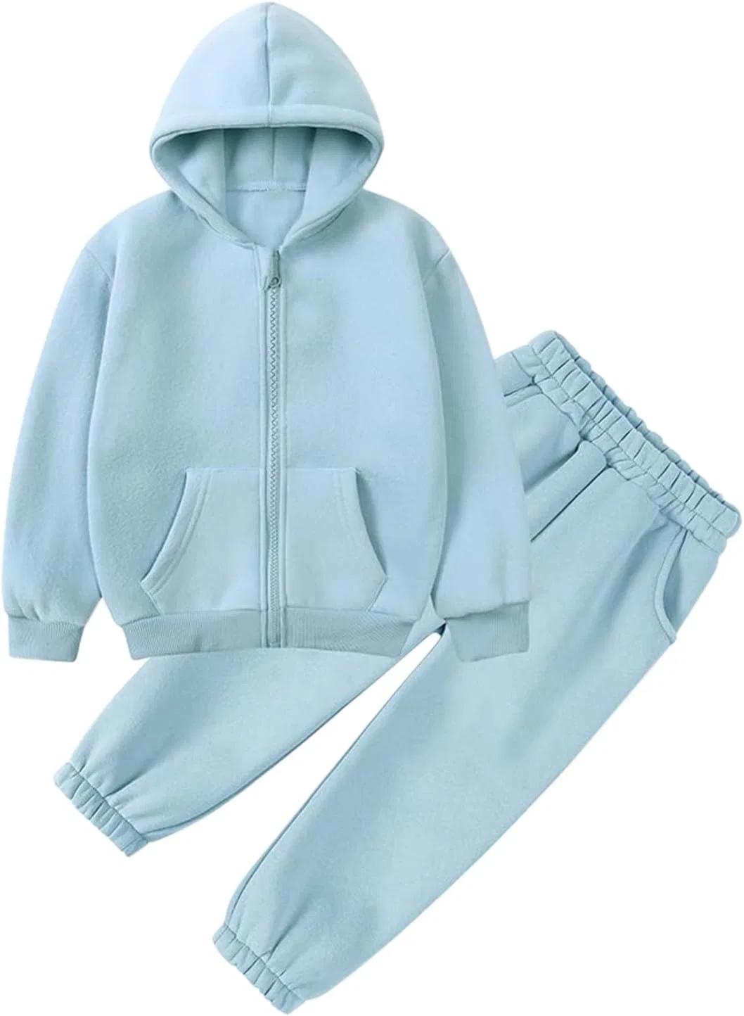 Детский спортивный костюм Moonker флисовый, Light Blue