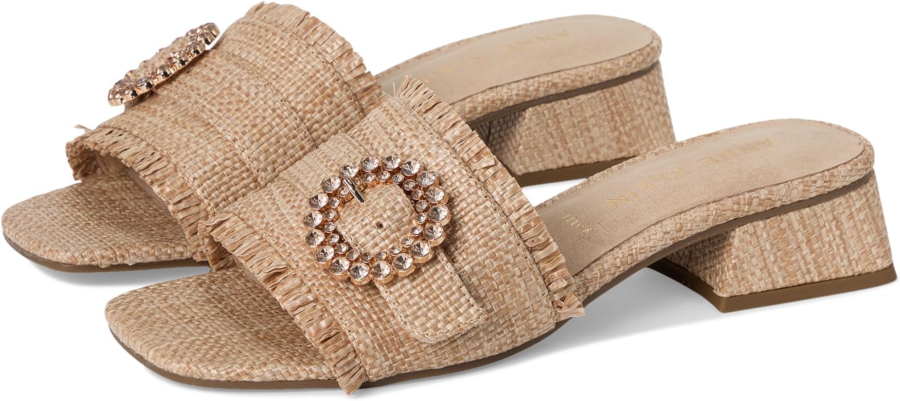 Сандалии Anne Klein Nahla, цвет Natural Raffia