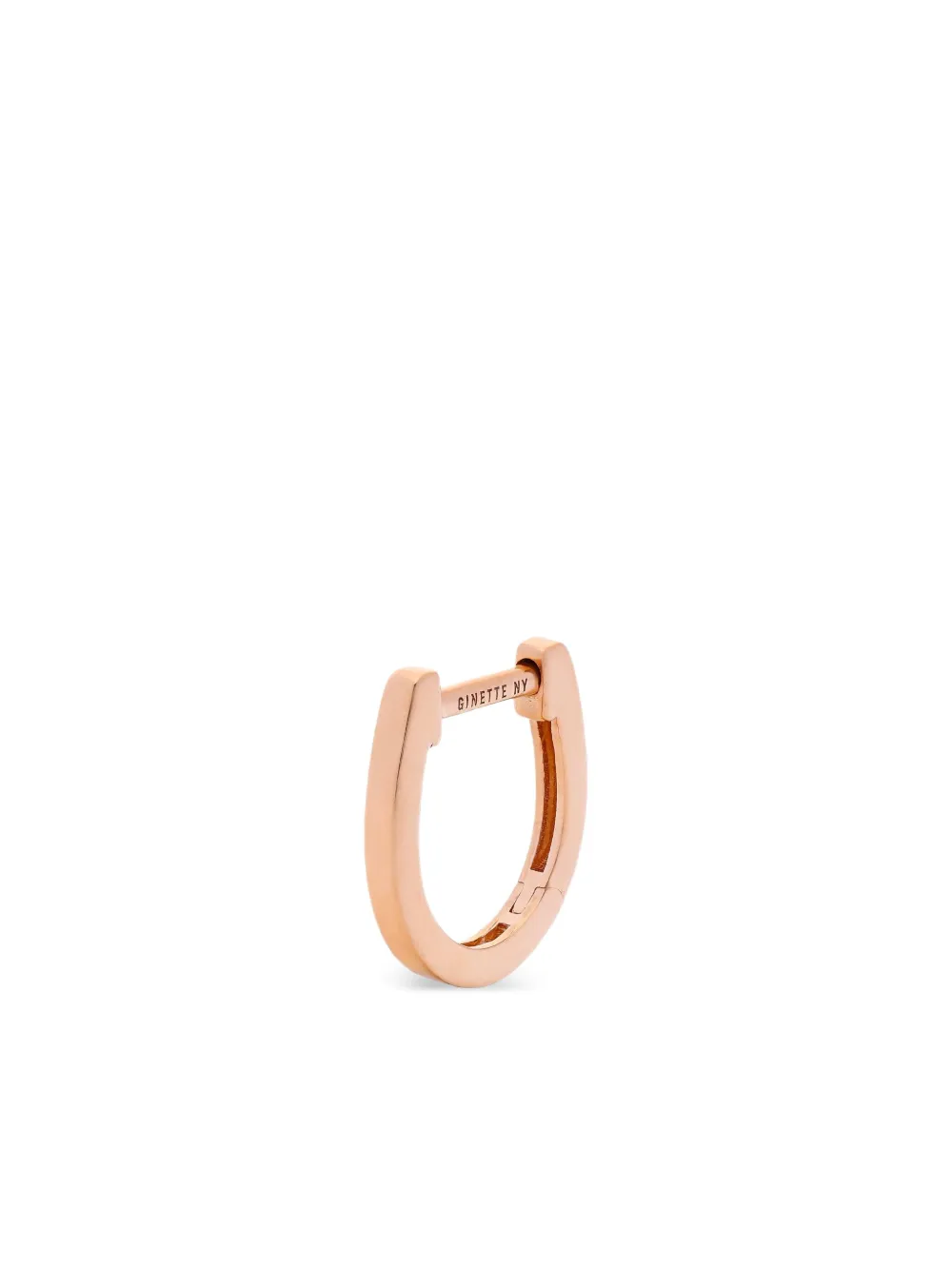 

Серьга-кольцо из розового золота GINETTE NY, розовый