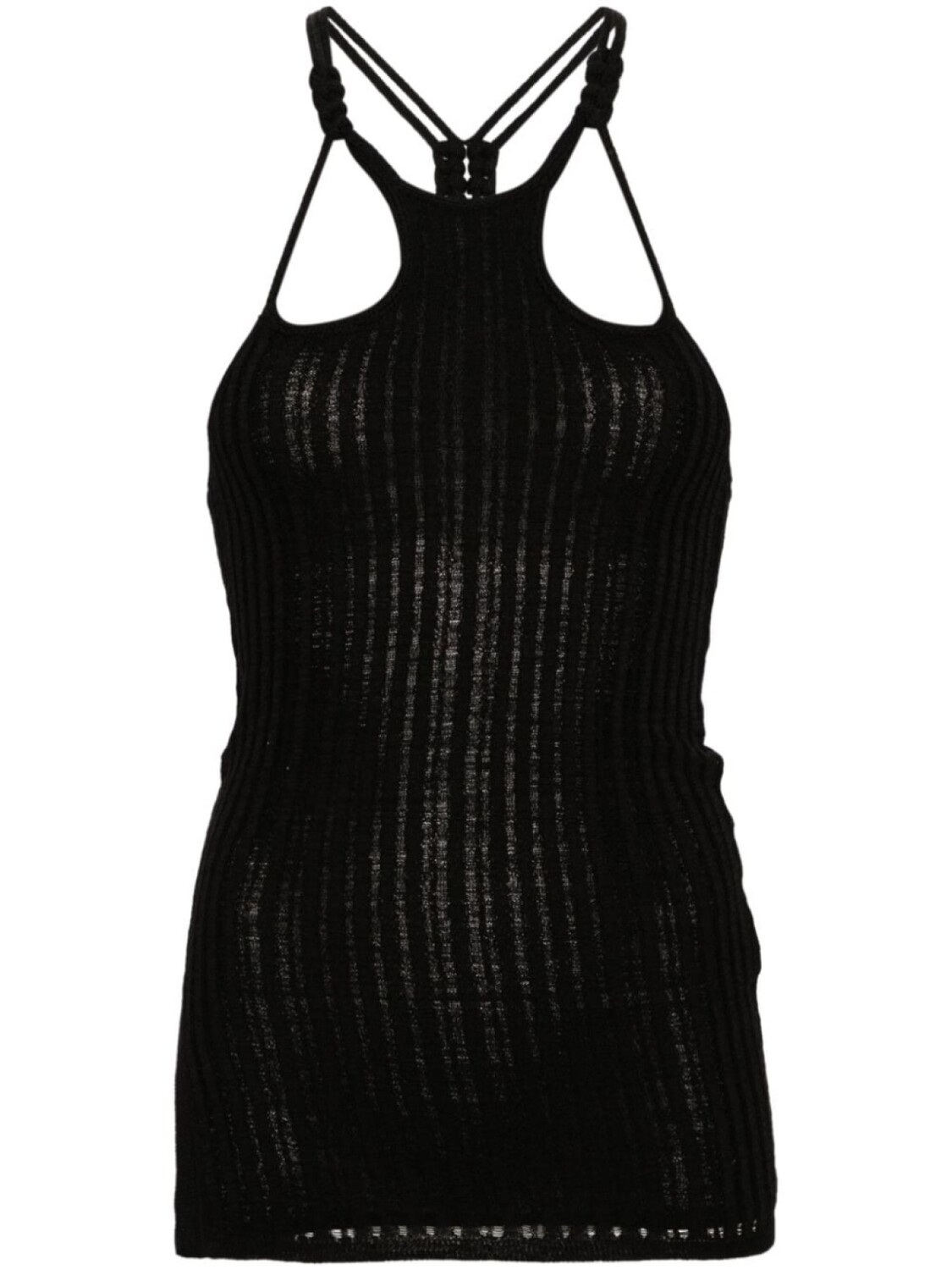 

ISABEL MARANT Debra топ в мелкий рубчик, черный