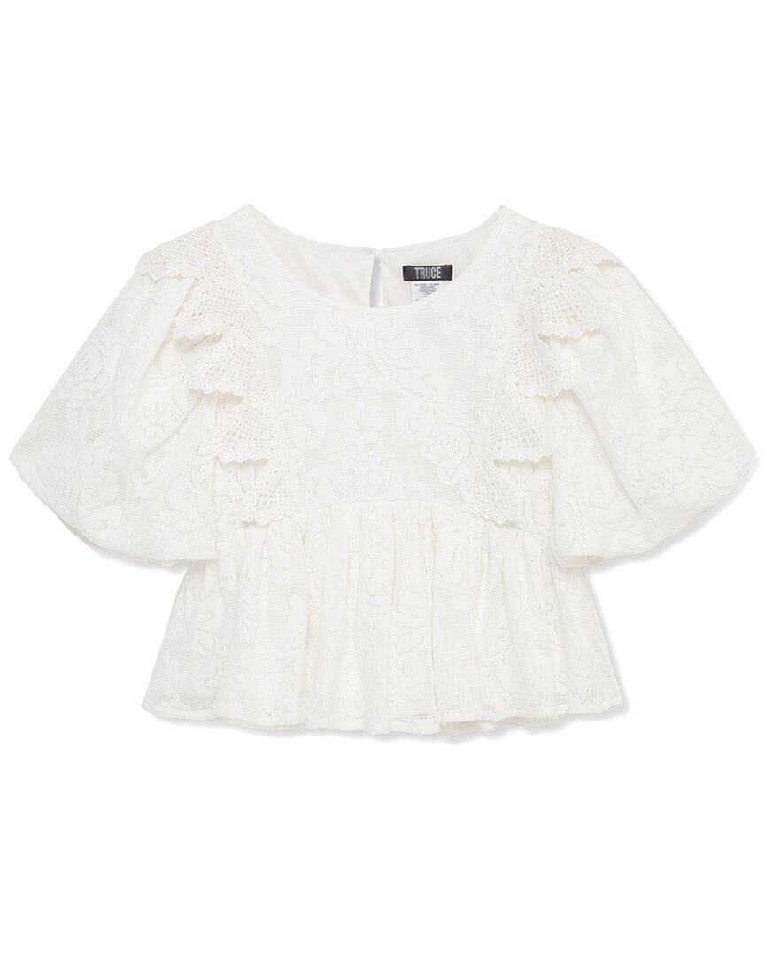 

Топ Truce Allover Embroidered Mesh
