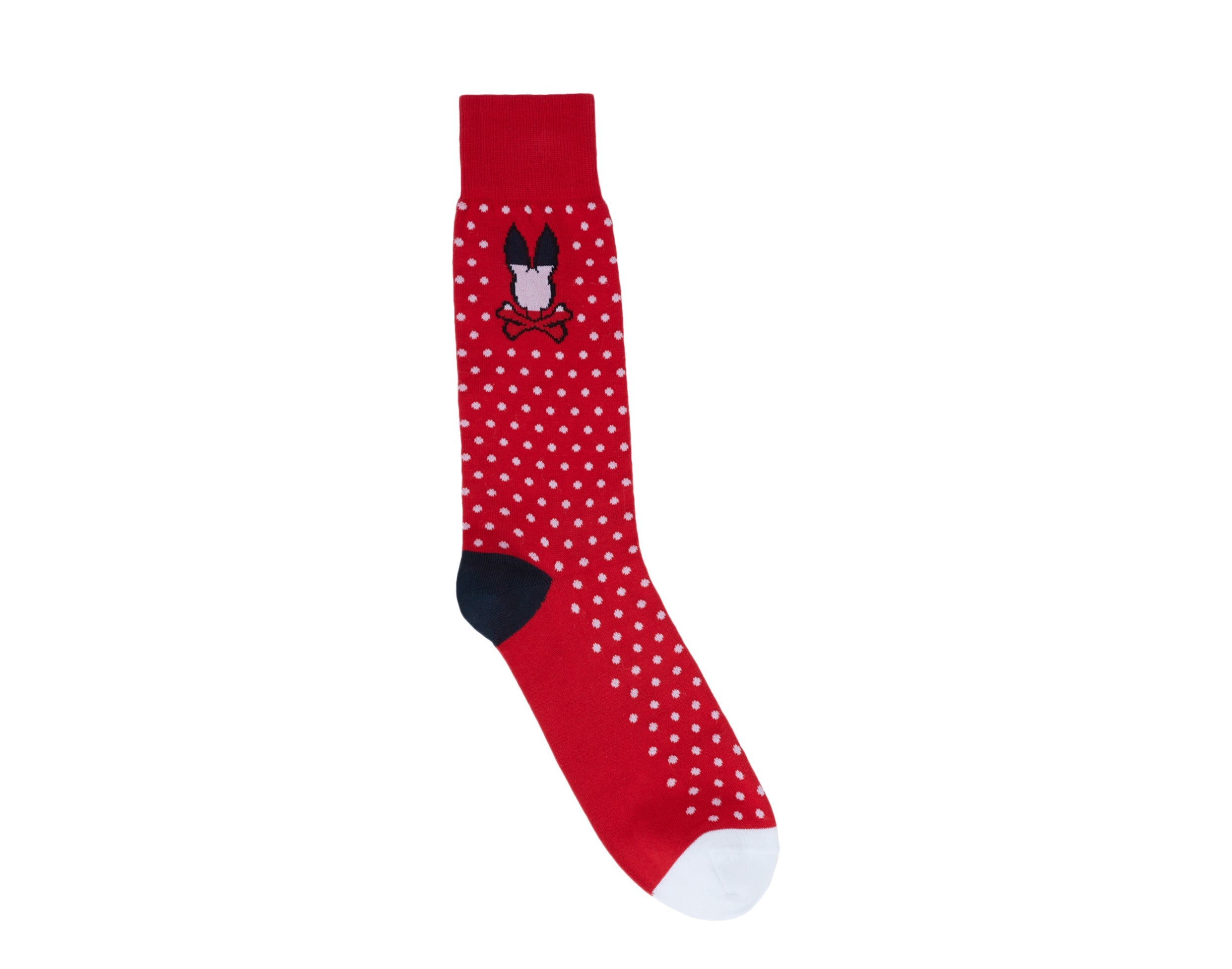 

Носки мужские Psycho Bunny Polka Dots Brilliant Red B6F881J1PB-BRI