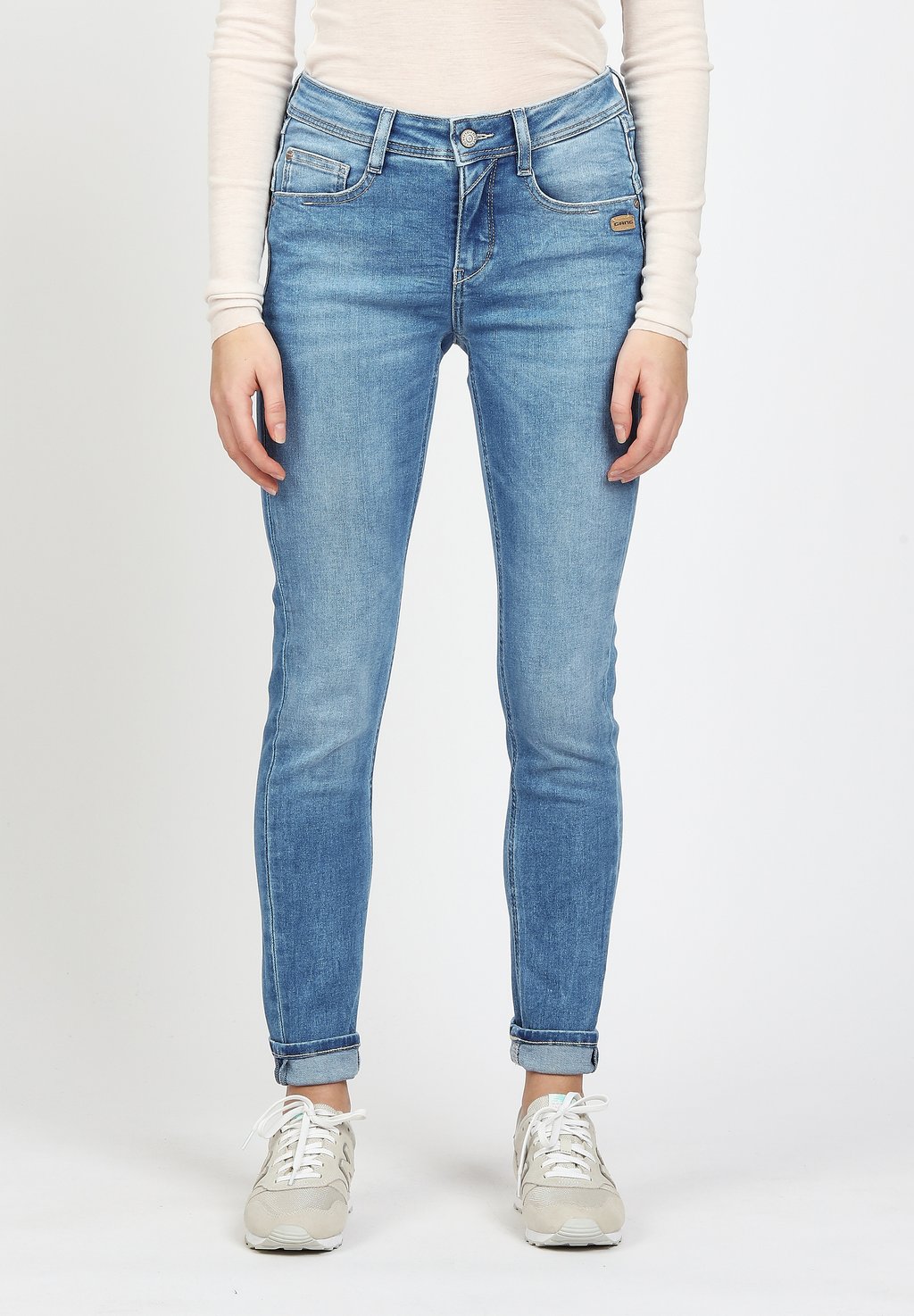 

Джинсы облегающего кроя RELAXED FIT Gang, цвет Azure Blue