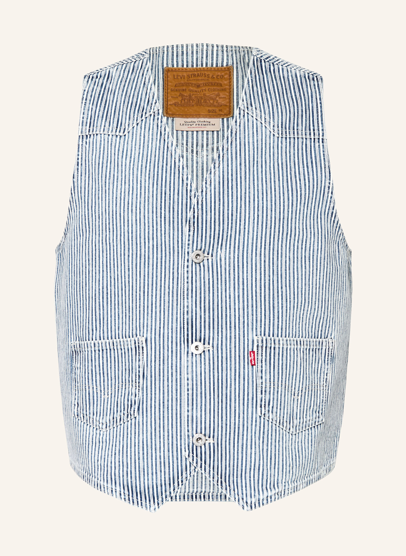 

Джинсовый жилет mission denim стандартный крой Levi'S, мультиколор