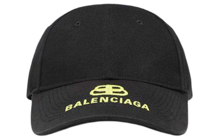 

Balenciaga Хлопковая бейсболка женская черная, Black