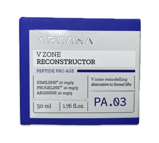 Крем для лица Arkana — Ремоделирующий контур лица, , V Zone Reconstructor, 50 мл