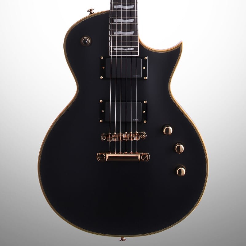 

Электрогитара ESP LTD EC-1000 Deluxe Series Electric Guitar, Vintage Black, with EMG Pickups