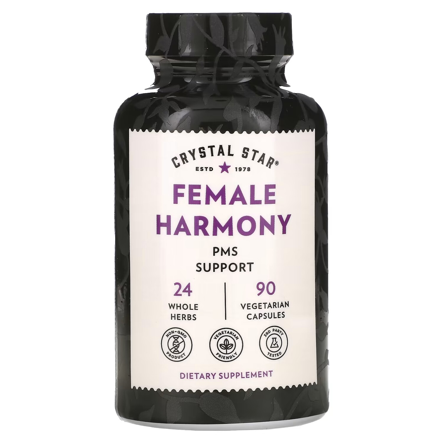 

Женская Гармония Crystal Star без ГМО, 90 вегетарианских капсул