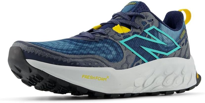 

Кроссовки для бега по пересеченной местности New Balance Men's Fresh Foam X Hierro V8, Nb Navy/Quartz Grey/Cyber Jade