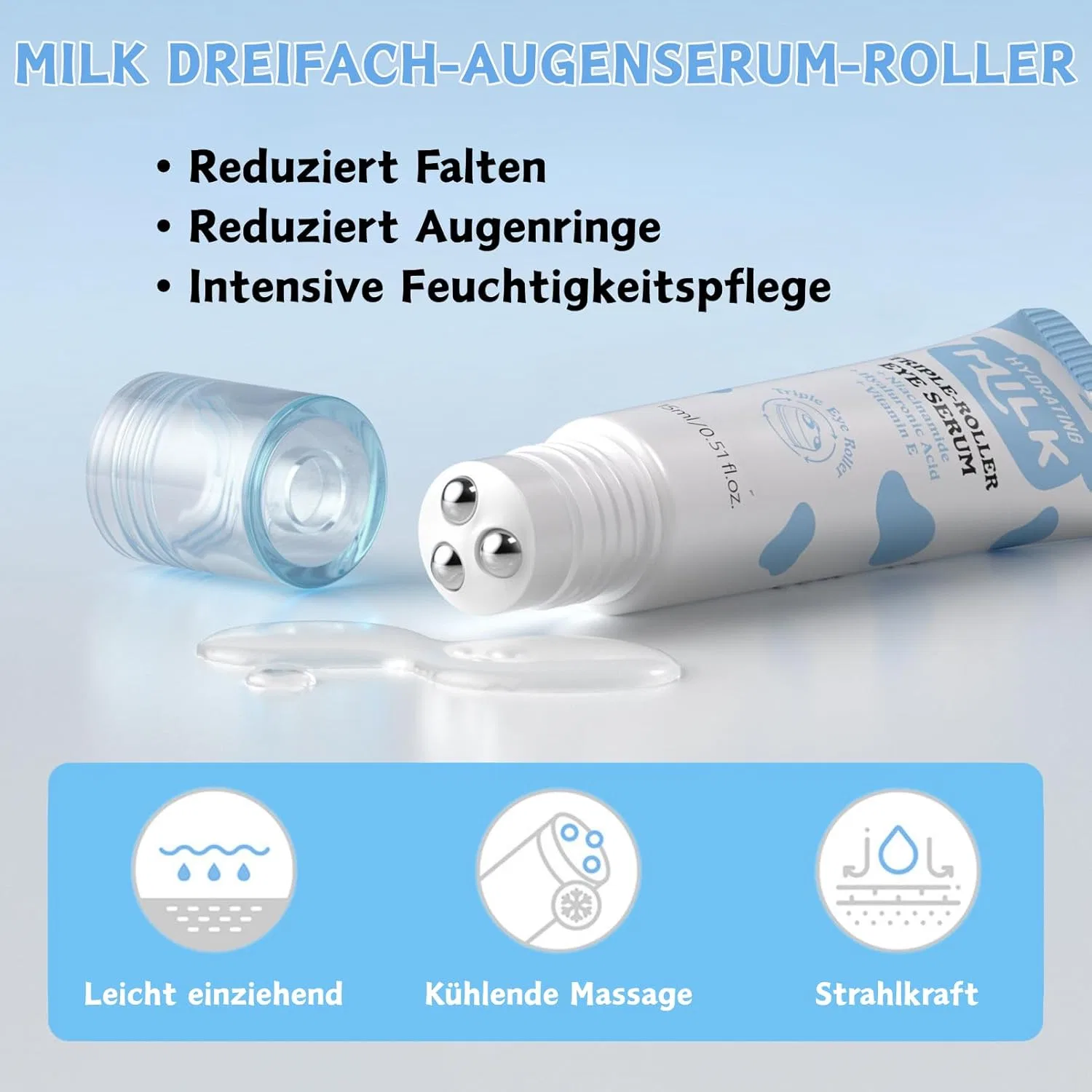 Набор для ухода за кожей Milk Skincare Set, 7 предметов Ultell — фото 4
