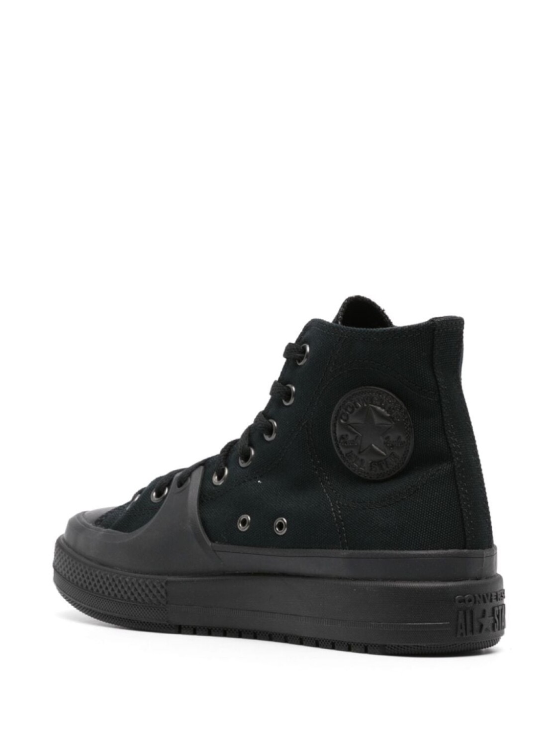Converse высокие кеды Chuck Taylor All Stars Construct, черный — фото 3