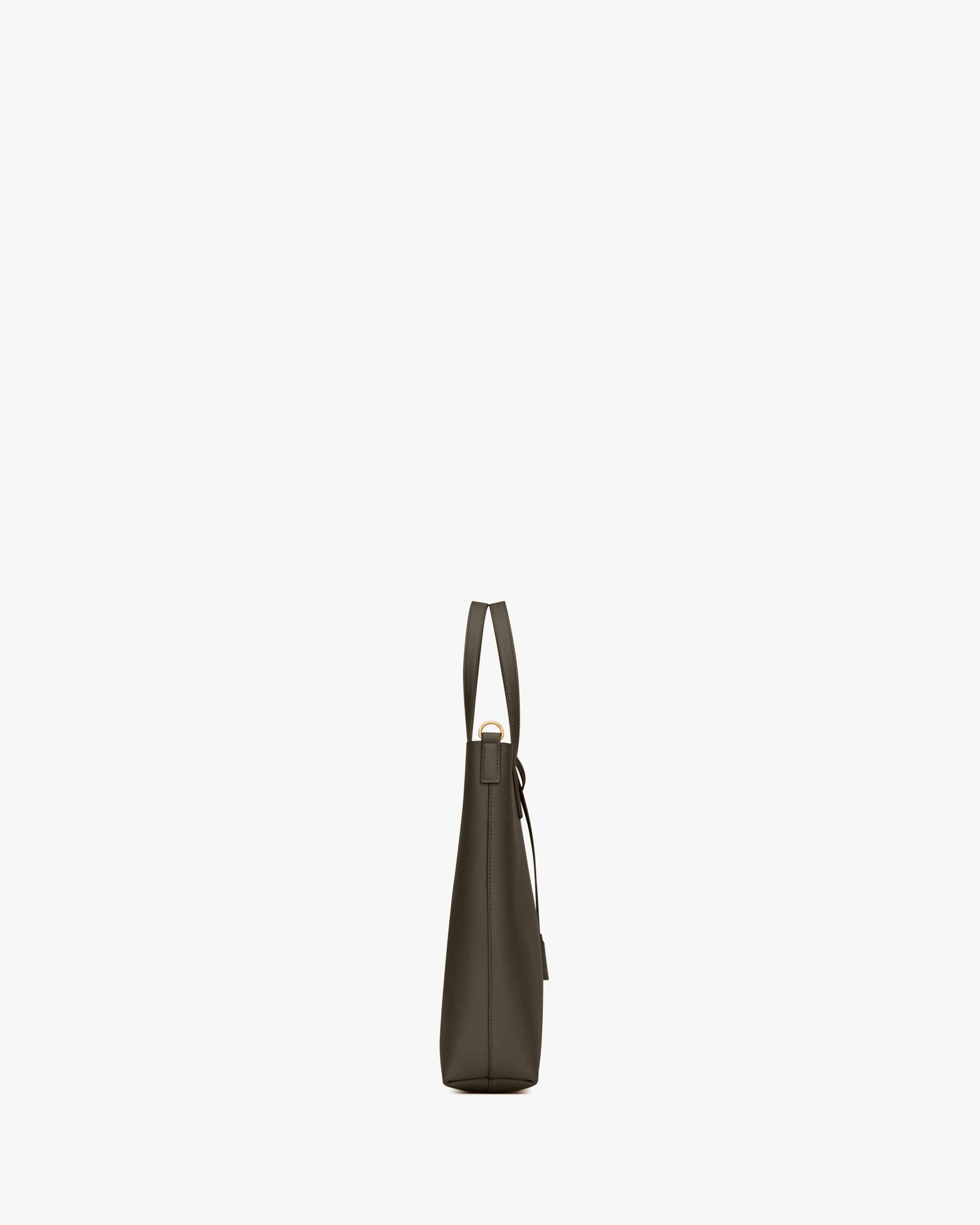 Сумка SHOPPING SAINT LAURENT TOY из кожи, зеленый — фото 4