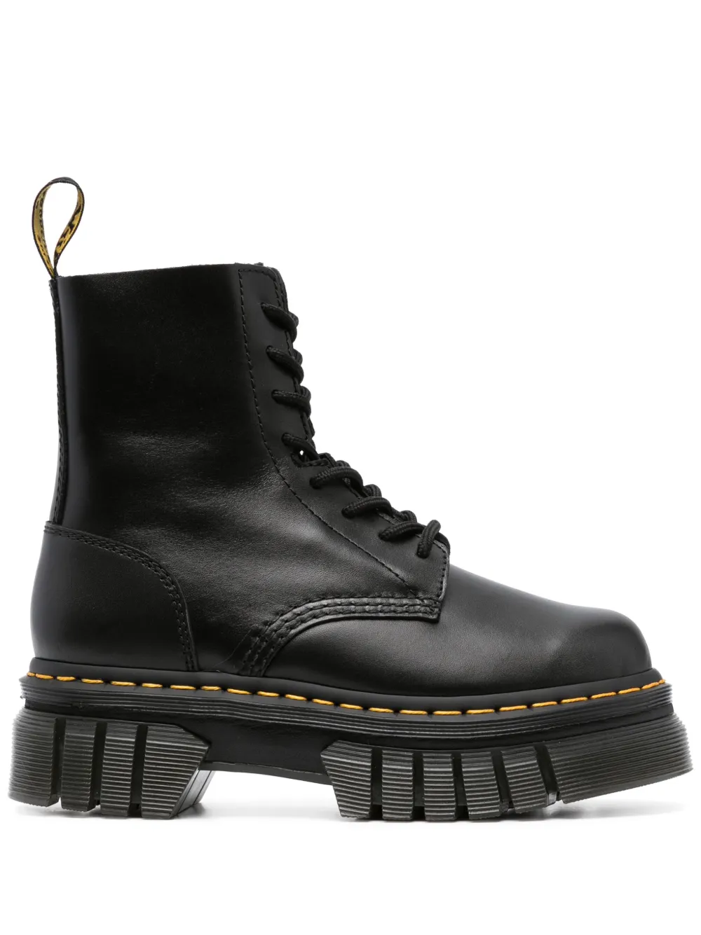 

Ботинки Audrick 8-Eye Lux Dr. Martens, черный