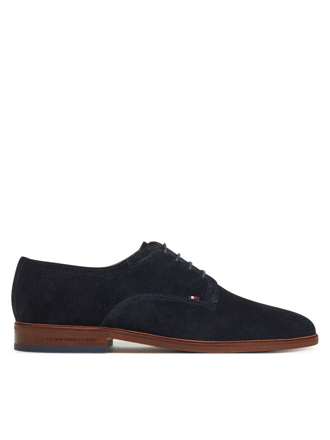

Полуботинки Hilfiger Thunit Suede Shoe FM0FM05377 Tommy Hilfiger, синий