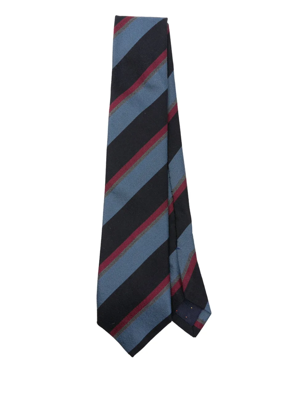 

Полосатый галстук Paul Smith, синий
