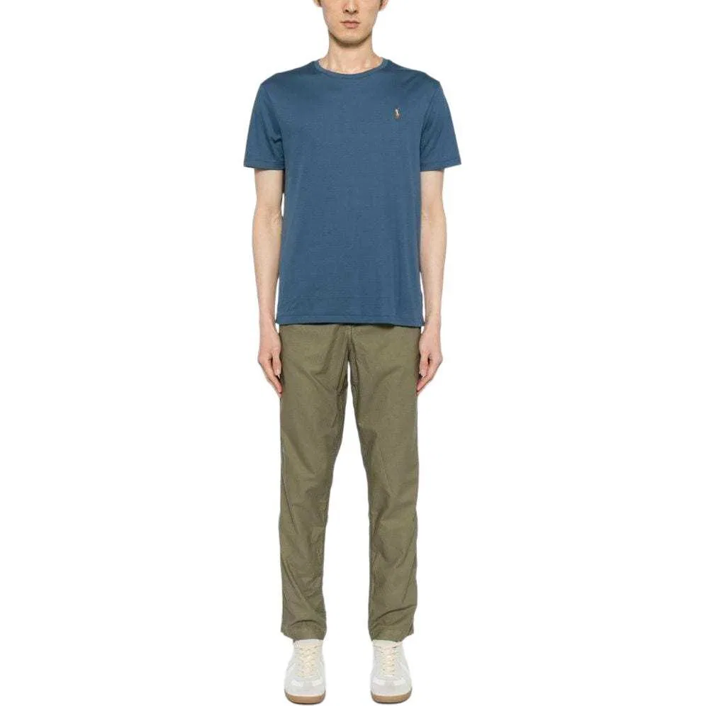 Футболка хлопковая Polo Ralph Lauren Marine Blue — фото 3