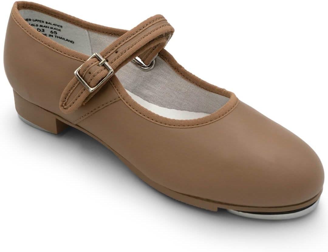 Тапочки Capezio Little Kid/Big Kid 3800 Mary Jane, Caramel — фото 2