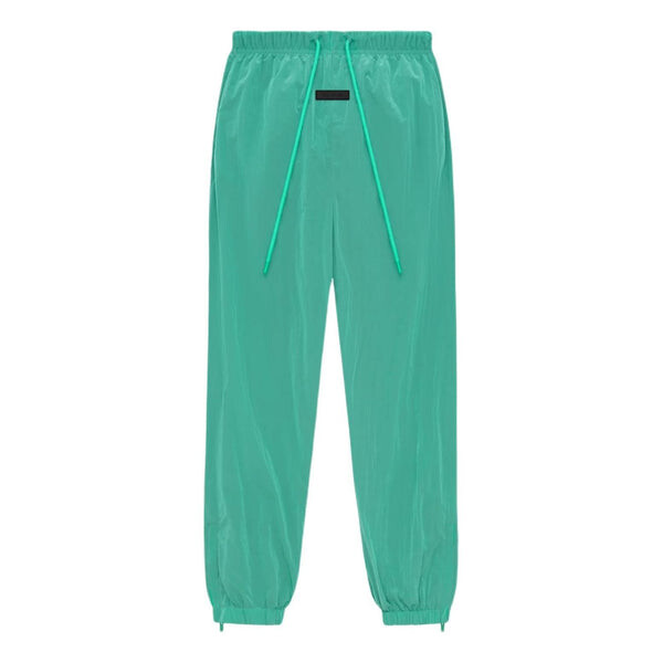

Брюки ss24 crinkle nylon track pants 'mint leaf' Fear Of God Essentials, зеленый
