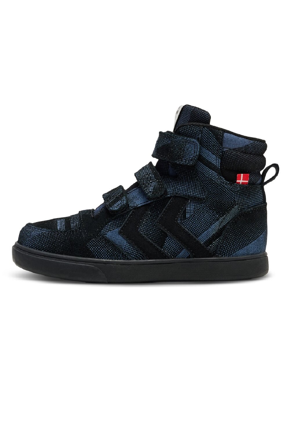 

Высокие кеды STADIL PRINT JR Hummel, цвет black