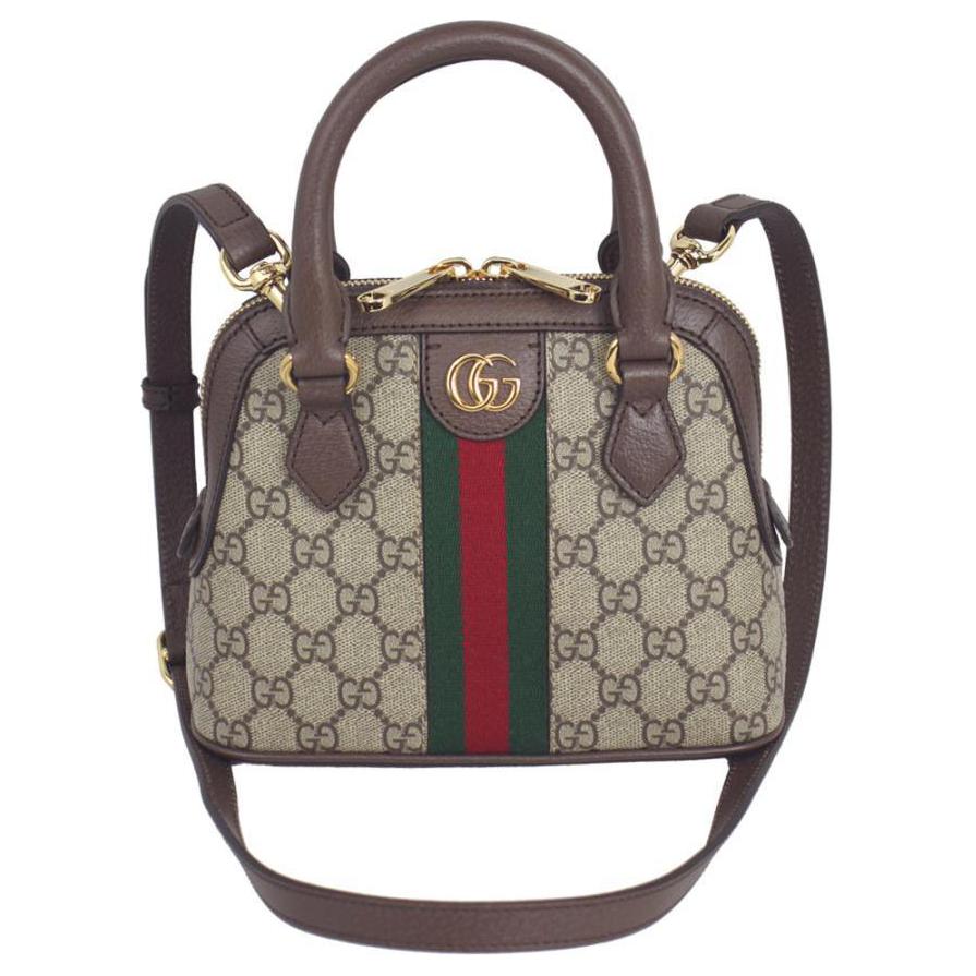 

Ophidia Canvas With Leather Binding Одноплечевая Кроссбоди Холщовая Сумка, Мини Женская Коричневая GUCCI
