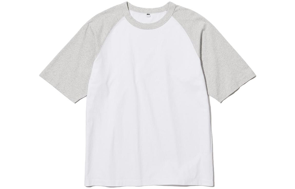 

Футболка мужская Uniqlo, белый/серый