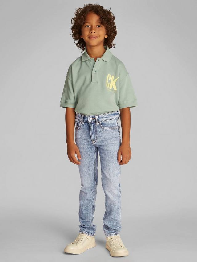 

Детские джинсы Slim Fit Calvin Klein, Reef Blue