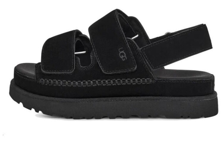 Пляжные сандалии женские черные Ugg