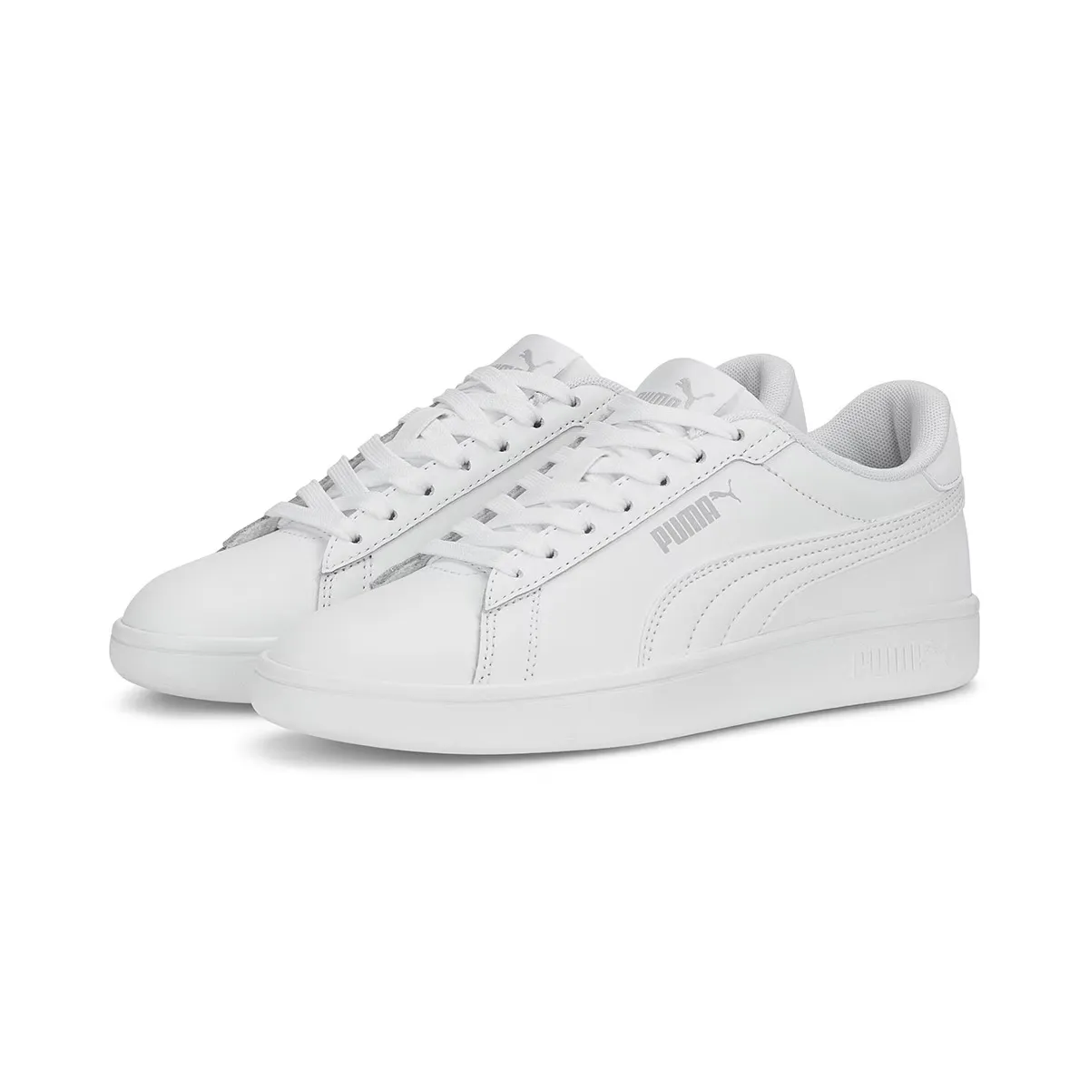 Кроссовки Puma Smash 3.0 L повседневные для детей, белый — фото 2