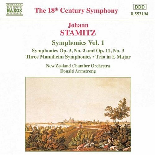 

CD диск Stamitz / Armstrong / New Zealand Chamber Orch: Symphonies 1
