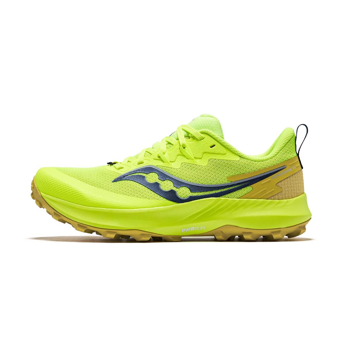 

Peregrine 14 Кроссовки для беска с низким верхом Мужские Неоново-зеленый Синий Saucony