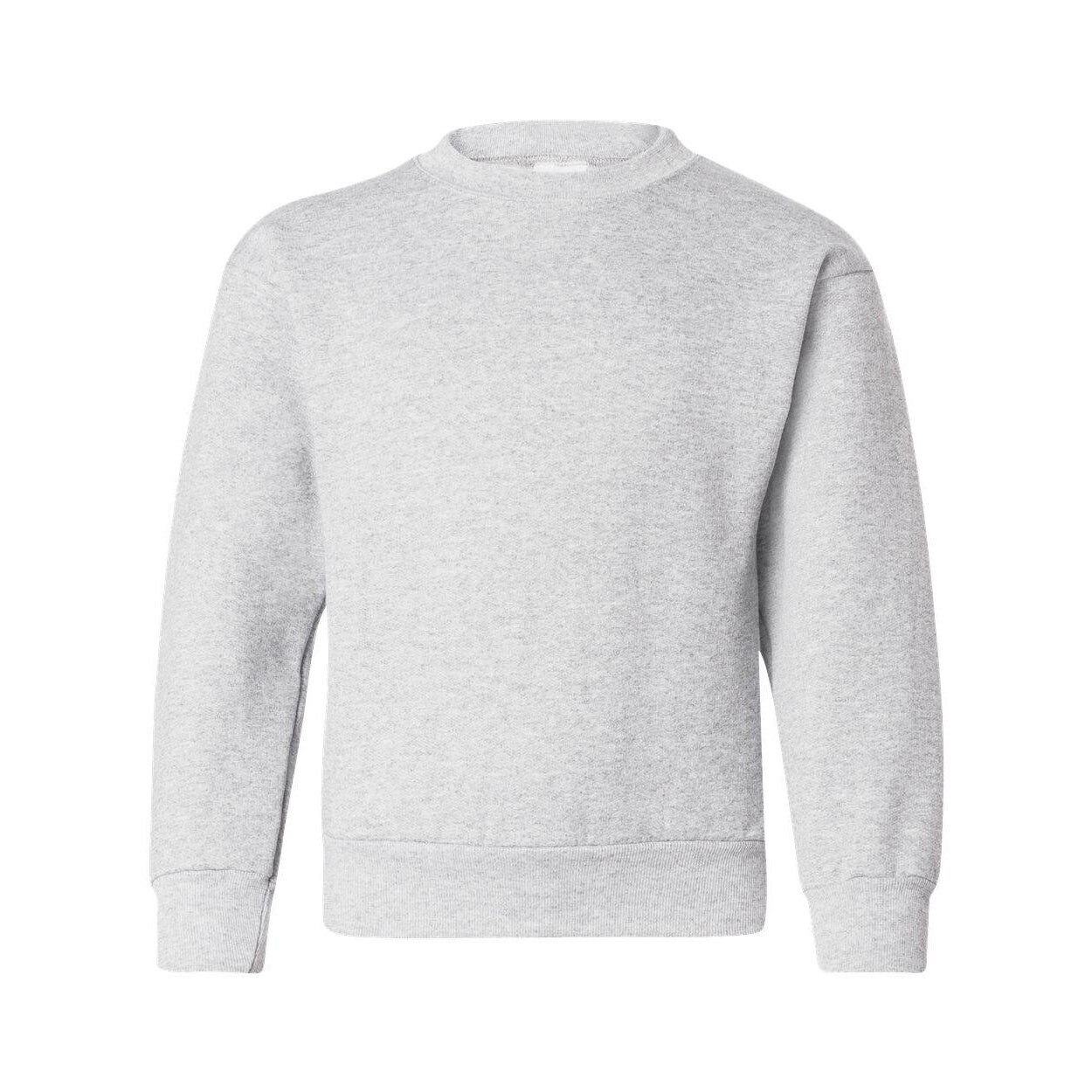 

Молодежная толстовка с круглым вырезом Hanes Ecosmart, цвет Ash
