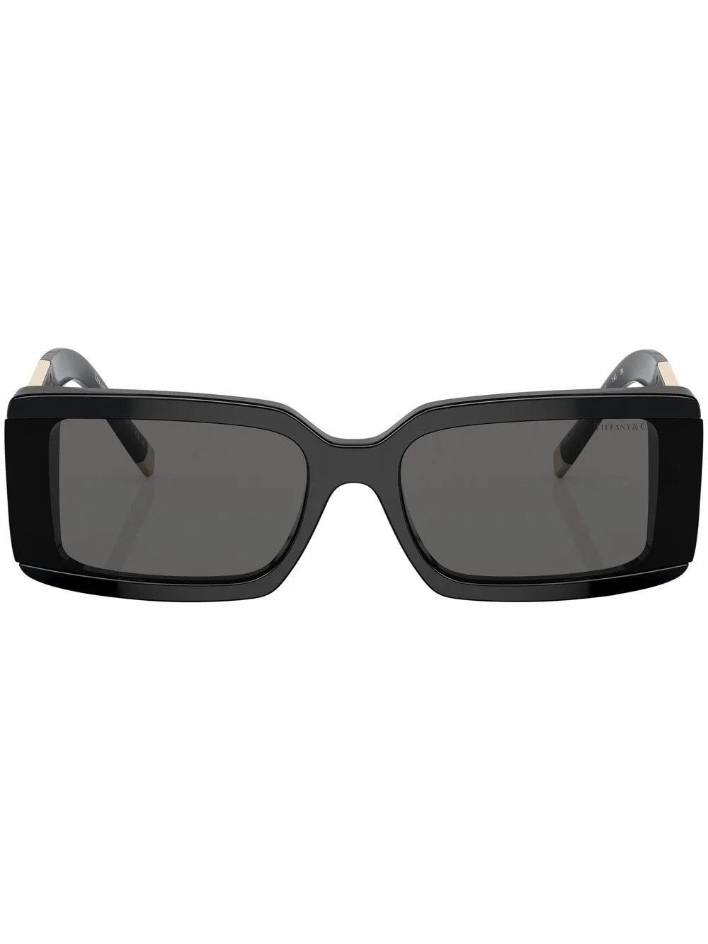 

Солнцезащитные очки в прямоугольной оправе Tiffany & Co Eyewear, черный