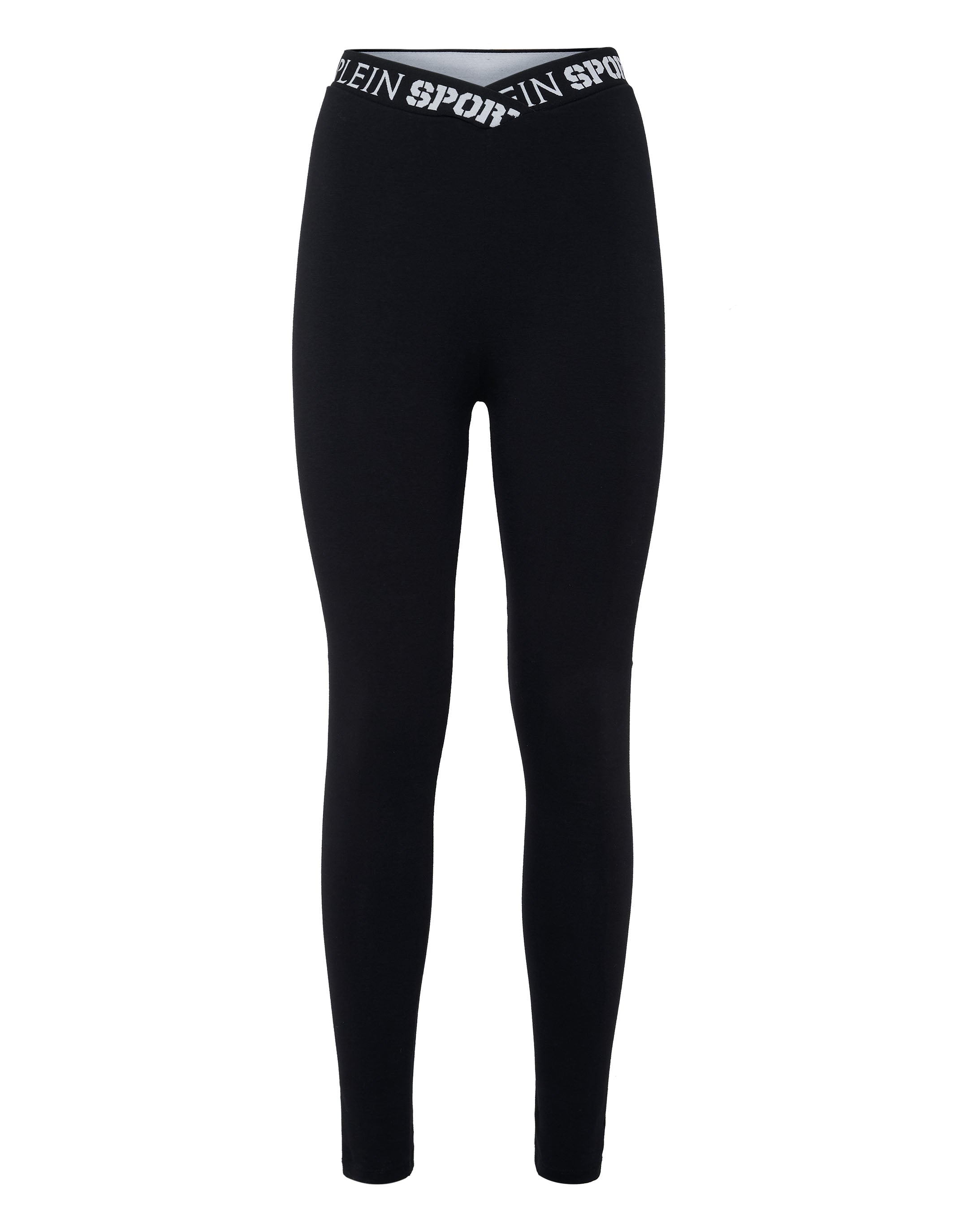 

Леггинсы для бега PLEIN SPORT, черный