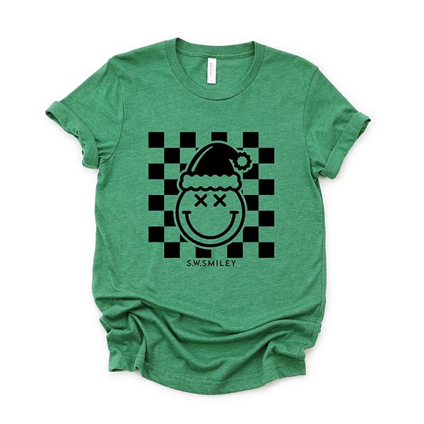 

SWSmiley клетчатая рождественская футболка с подмигиванием - женская Simply Sage Market, Grass, Зеленый, SWSmiley клетчатая рождественская футболка с подмигиванием - женская Simply Sage Market, Grass