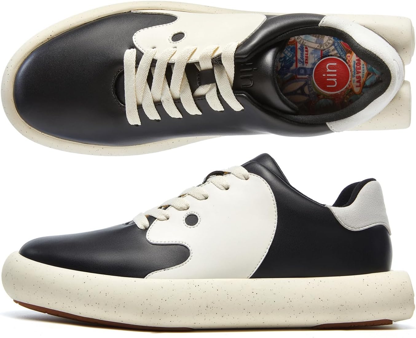 

Мужские слипоны UIN для прогулок и путешествий, легкие, повседневные, удобные модные кроссовки, Solid Color