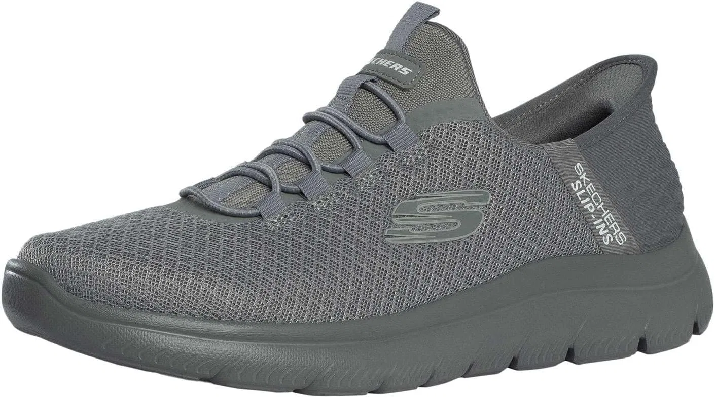 Skechers Herrenschuhe - Туфли - Вершины Хальбшуэ - ВЫСОКИЙ диапазон, Gray