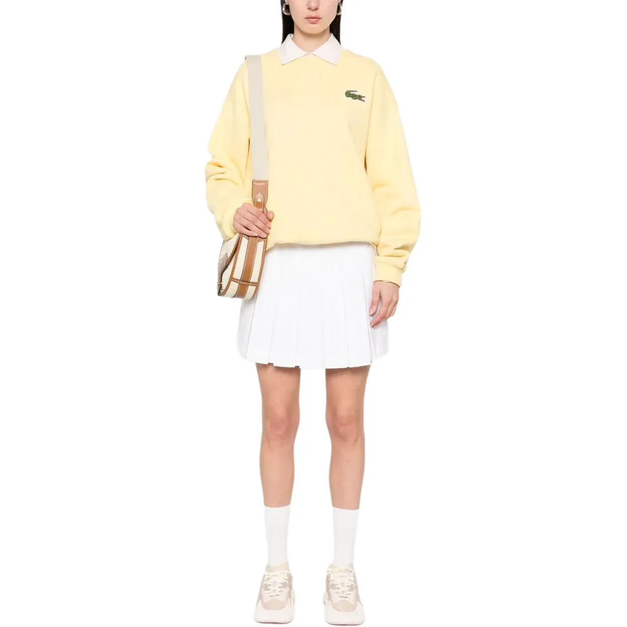 

Толстовка Badge Fleece LACOSTE, желтый