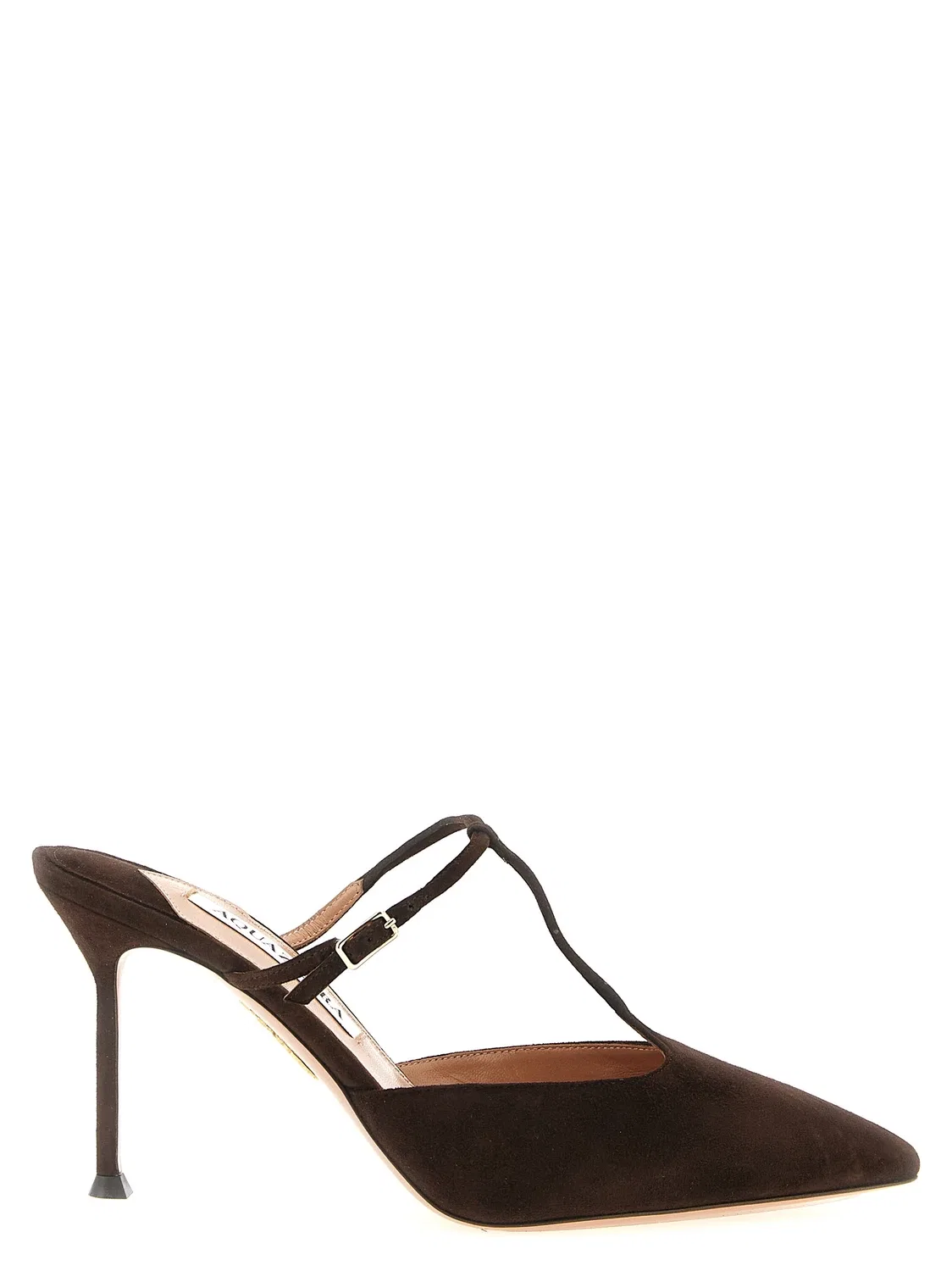 Мюли ‘Sorbonne’ Aquazzura, коричневый