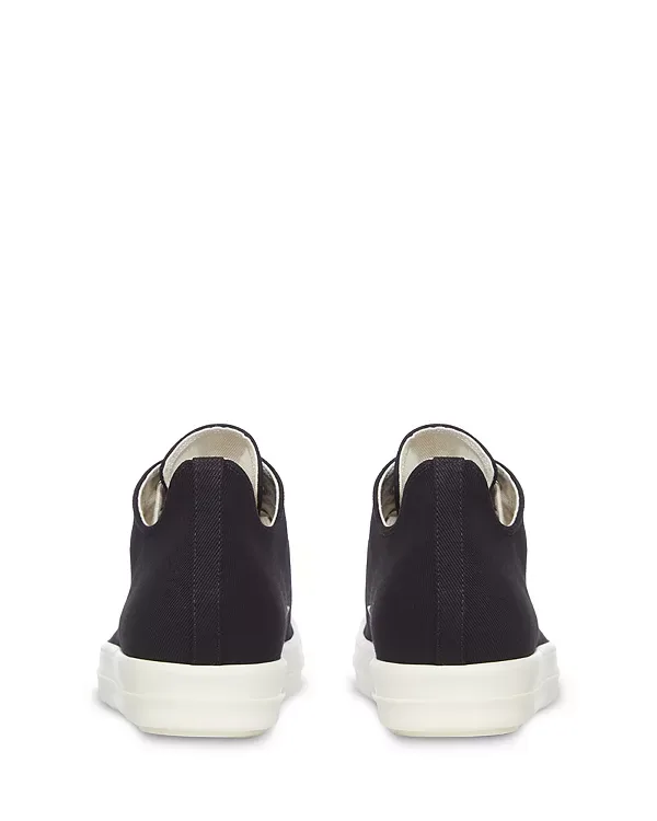 Низкие кроссовки Concordians Drkshdw Rick Owens, Black/Milk — фото 3