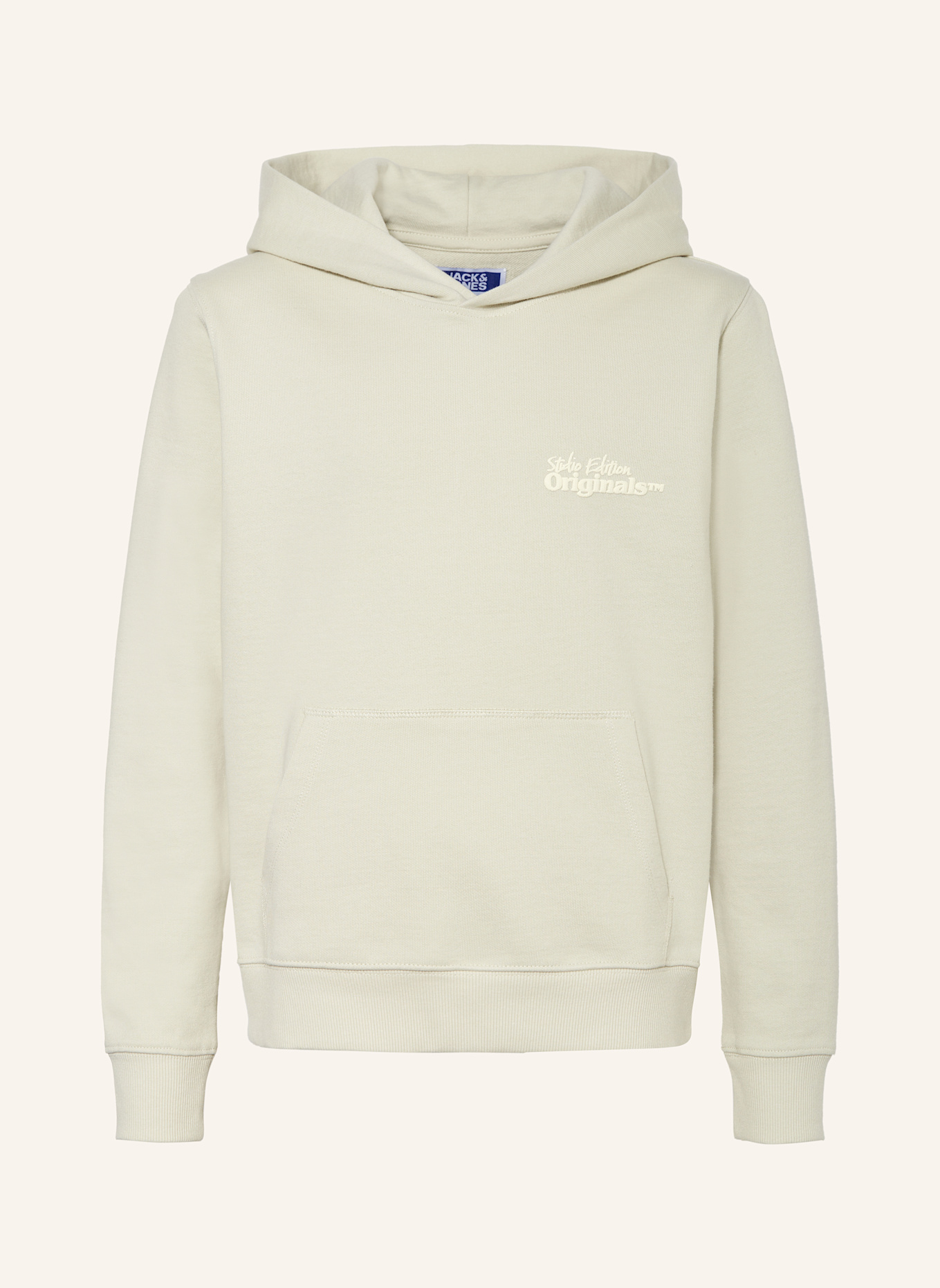 

Толстовка с капюшоном jorparos Jack&Jones, бежевый
