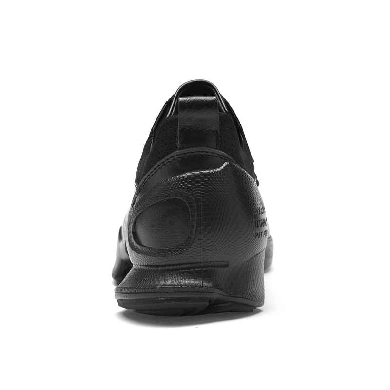 AIPSEN Мужские повседневные кроссовки Low Top черные, цвет Black — фото 4