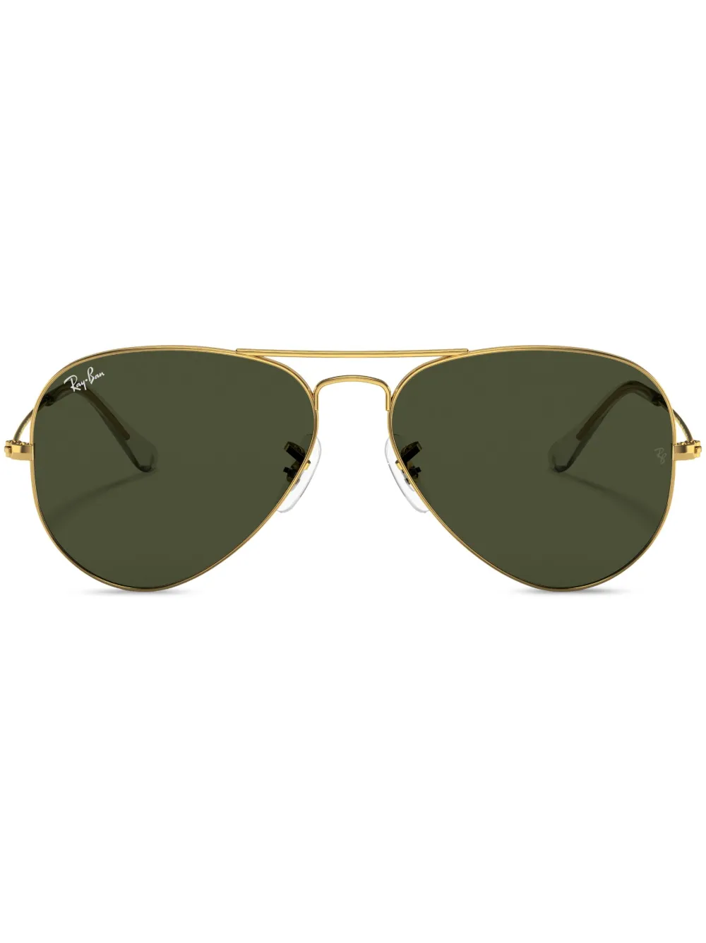 

Классические солнцезащитные очки-авиаторы Ray-Ban, золотой