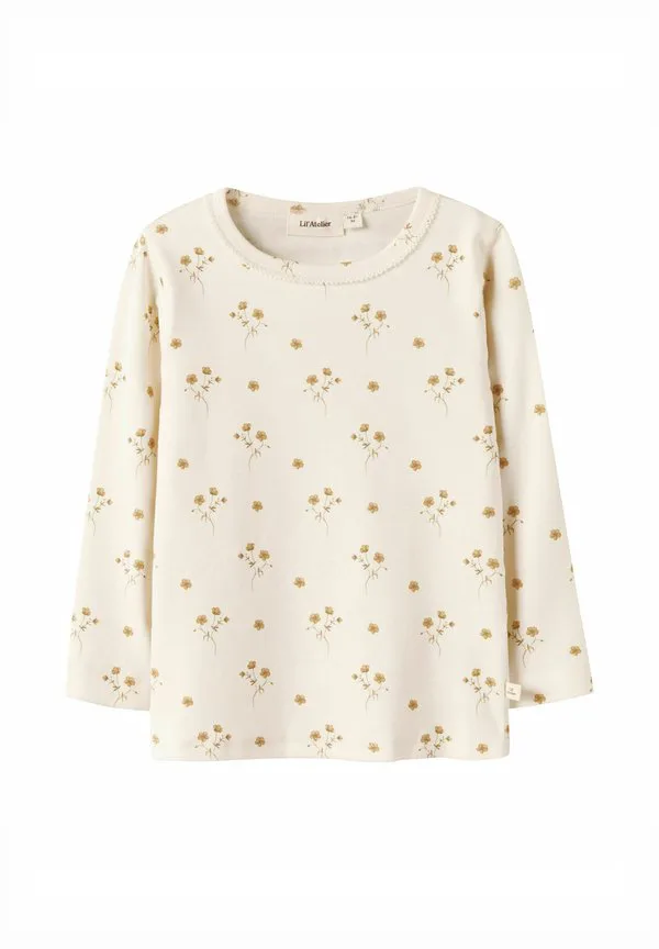 Топ с длинными рукавами Lil' Atelier, Coconut Milk