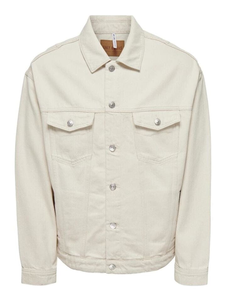 

Джинсовая куртка Only&Sons Jeansjacke, экрю