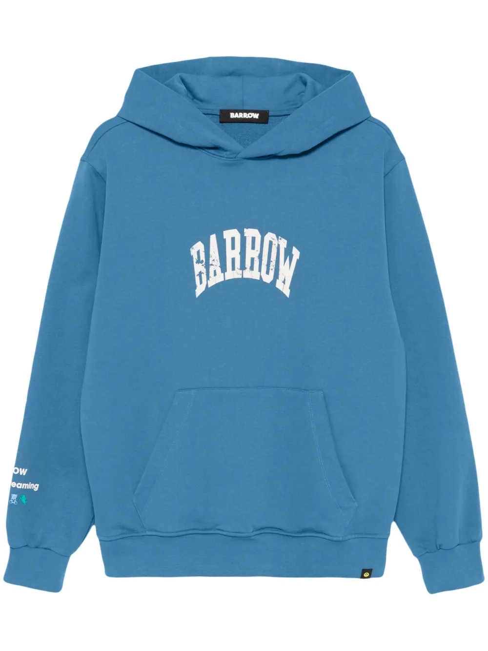 

Худи с логотипом BARROW, синий